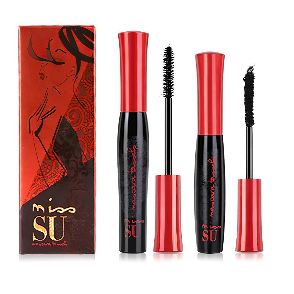 Mascara de Pestañas con fibras Miss Su