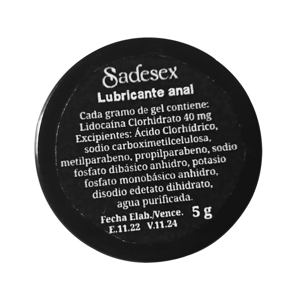 Sadesex Lubricante anal - Imagen 3